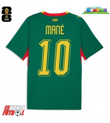 Senegal Sadio Mane #10 Segunda Equipación Mundial 2026 Manga Corta